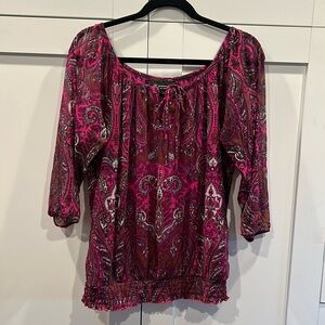 INC paisley shirt from Macy’s